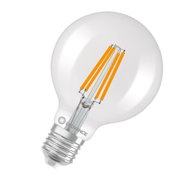 LEDvance LED-Leuchtmittel LEDG9560EELA 3.8W 830 FILCL E27 S