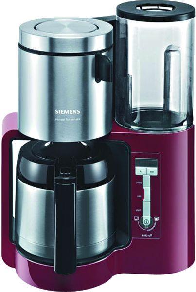 Siemens Kaffeemaschine TC86504 rot/schwarz Thermo Timer