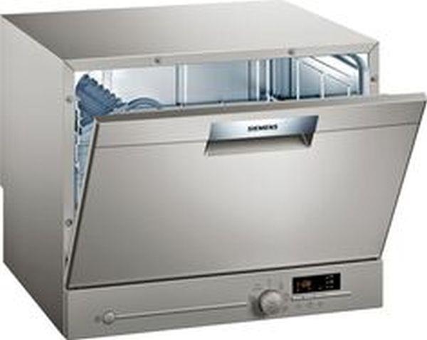 Siemens Tisch-Geschirrspüler SK26E822EU silber IQ300