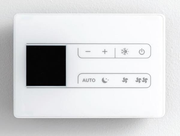 Swegon Smart Touch Regler, Wandmontage, 4 Leiter, weiß (lose) + Platine GKSRPW4