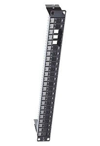 Metz Modulträger Keystone 19 Zoll 1HE 24 Port schwarz