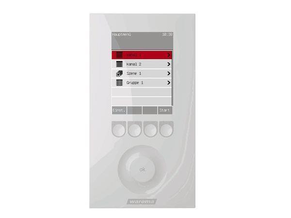 Warema Sonnenschutzsteuerung Wisotronic 4-Kanal UP weiß