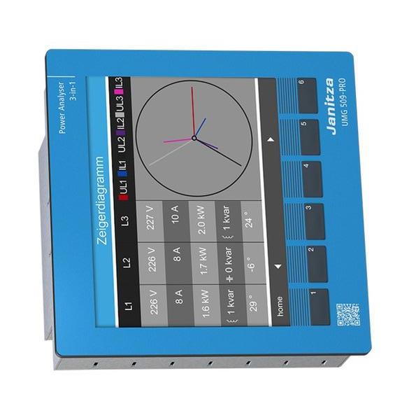 Janitza Multifunktionaler Netzanalysator UMG 509-PRO UH= 95-240V AC
