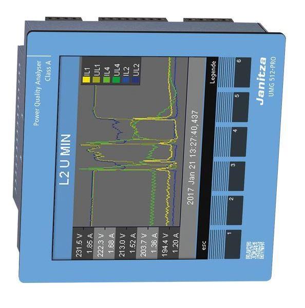 Janitza Spannungsqualitätsanalysator UMG512-PRO Uh=95V-240V AC (UL)