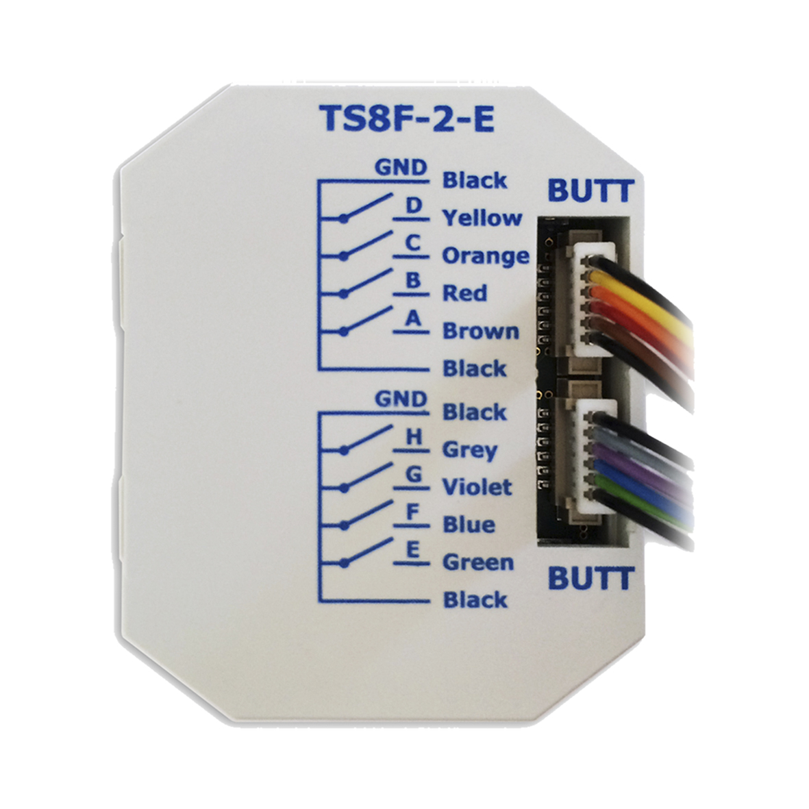 Lingg&Janke KNX Secure Tasterschnittstelle, für 8 Einzeltasten mit Einzelader-An