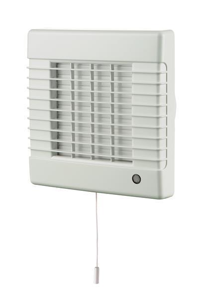 100 EL-IV, Elektrische Lüfterklappe, DM 100 mm, Kontrolllampe, Zugschalter